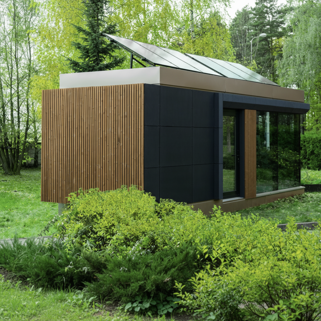 Kleverr CABIN &mdash; 18 m&sup2; modular glamping and garden studio unit